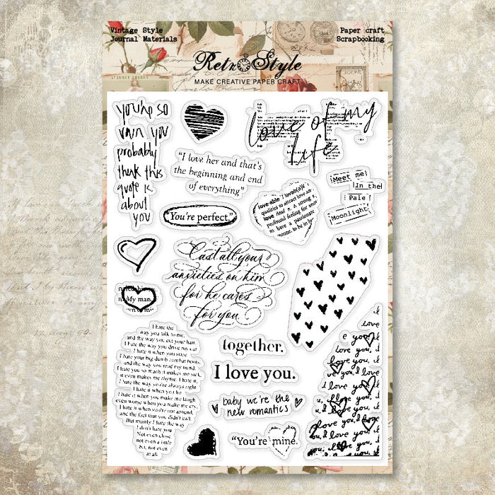 Clear Silicone Stamp Set STM568