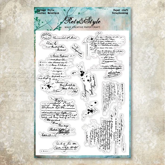 Clear Silicone Stamp Set STM584
