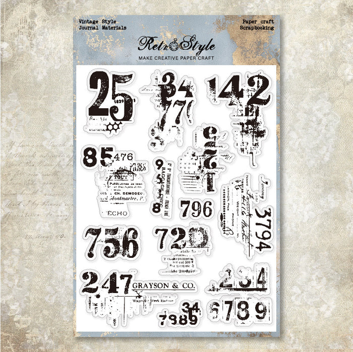Clear Silicone Stamp Set STM585