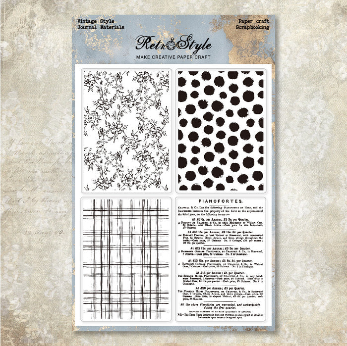 Clear Silicone Stamp Set STM587