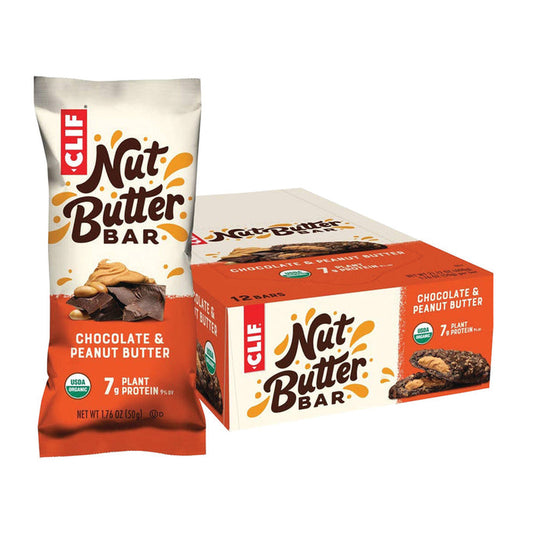 Clif Bar Nut Butter Filled Chocolate Peanut Butter Energy Bar - 12 Count 1.76 OZ