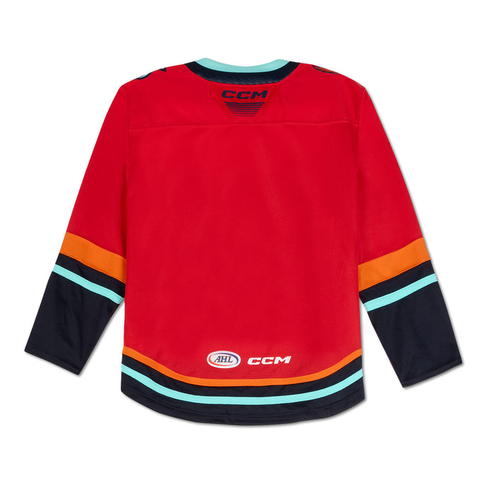 Coachella Valley Firebirds Youth Third Red Alert CCM Jersey
