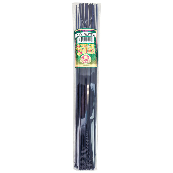 Cool Water Type Scent, Song Of Sudan 19" Jumbo Incense
