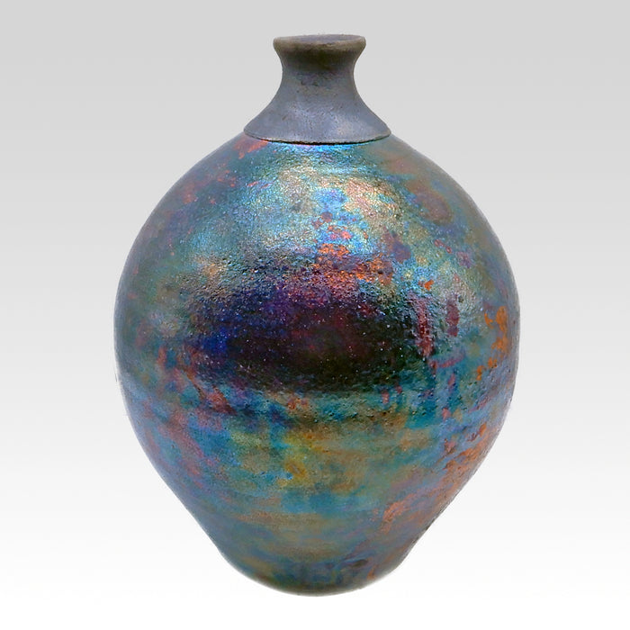 Copper Raku Vessels