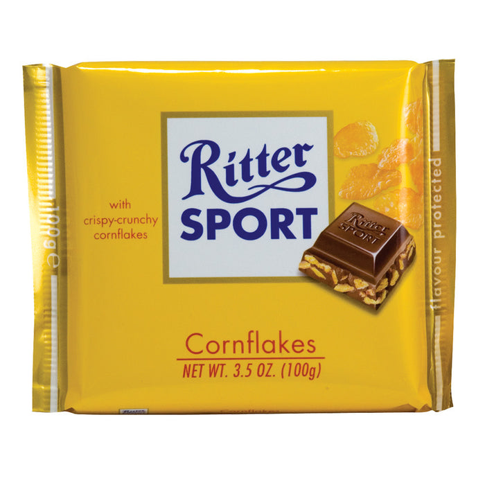 Cornflakes Ritter Sport Milk Chocolate - 10ct