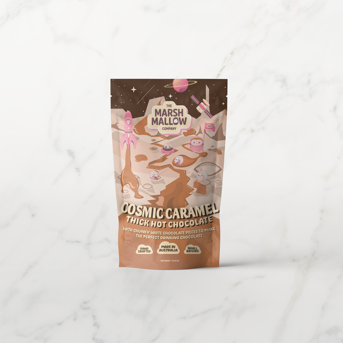 Cosmic Caramel Hot Chocolate