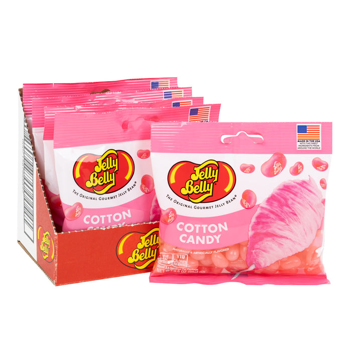 Cotton Candy Jelly Belly Bags - 12ct