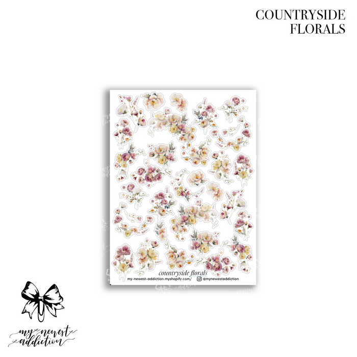 Floral-  Premium Matte // NOT FOILED