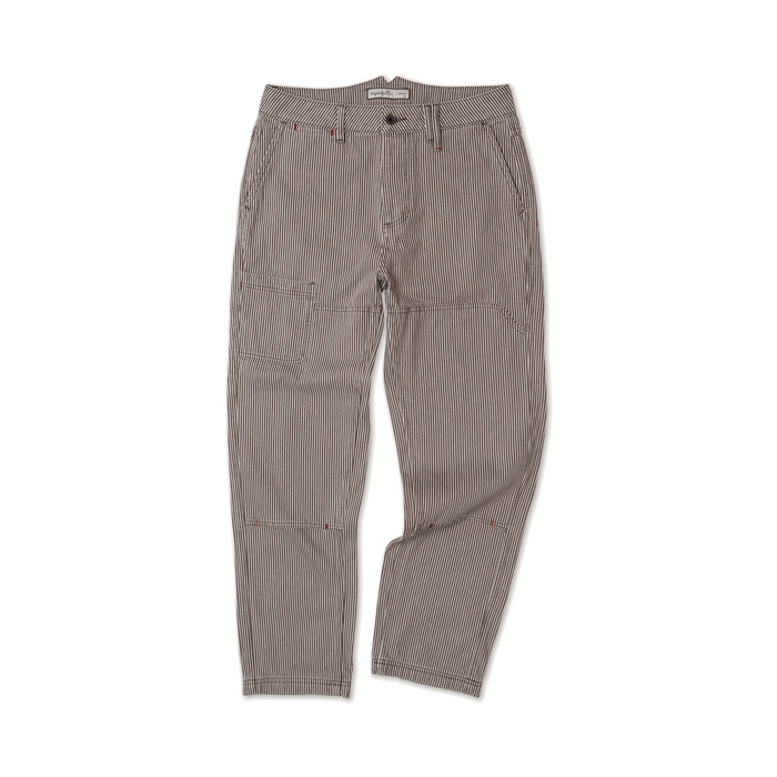 Courier Pant Sharp Fit in Coyote Hickory Stripe Coyote