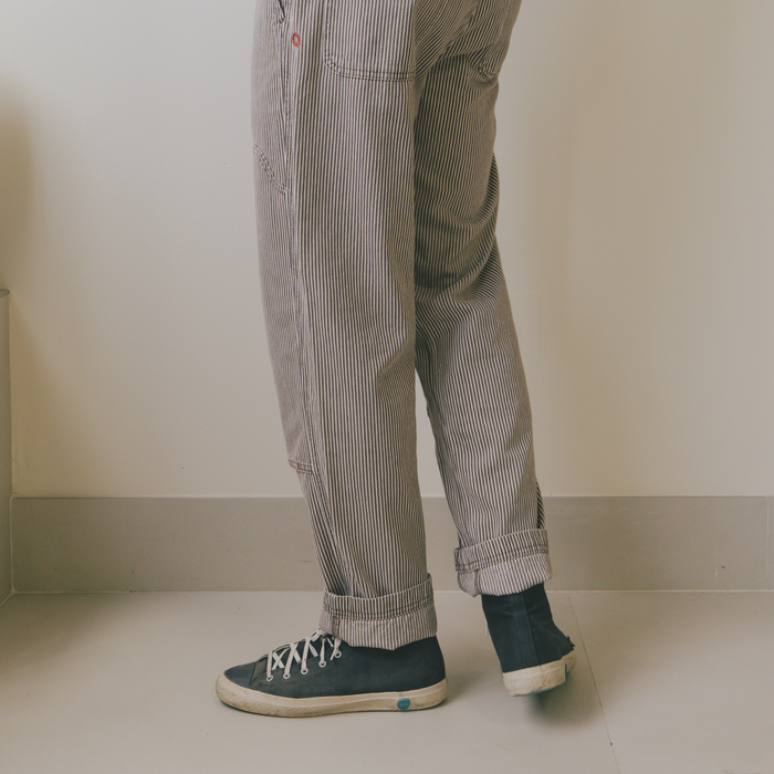 Courier Pant Sharp Fit in Coyote Hickory Stripe