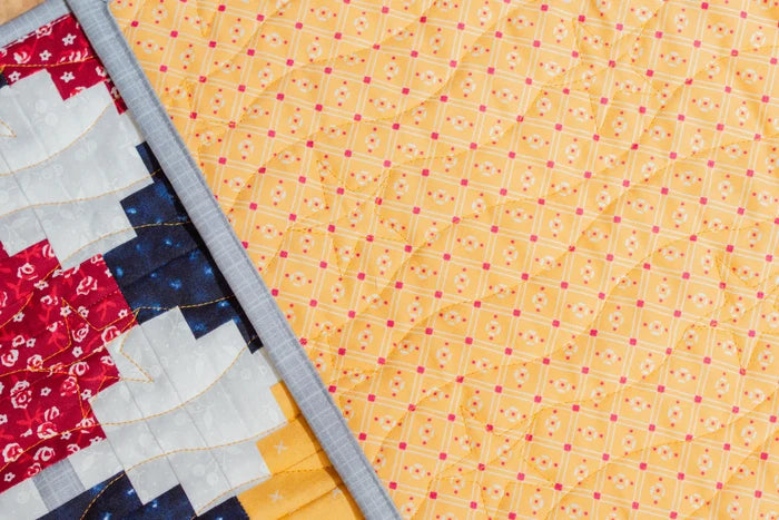 Courthouse Steps Beaded Table Runner (Downloadable Pattern)