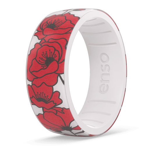Crimson Poppies Ring - Crimson Poppies