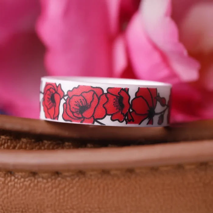 Crimson Poppies Ring - Crimson Poppies