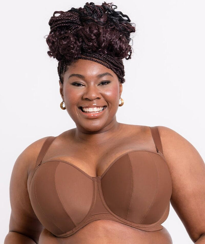 Curvy Kate Luxe Strapless Bra - Caramel Bras