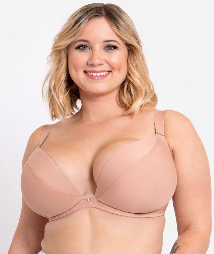 Curvy Kate SuperPlunge Multiway Plunge Bra - Latte Bras