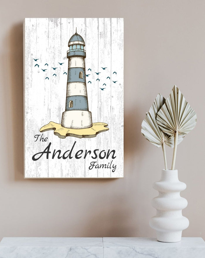 Nautical Beach House Lighthouse Wall Art Interior Decor Decoration