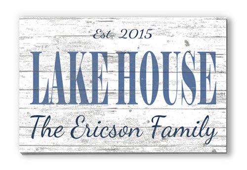 Custom Lake Cabin Sign