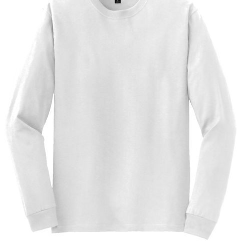 Customizable Long sleeve Gildan Tshirt (white)