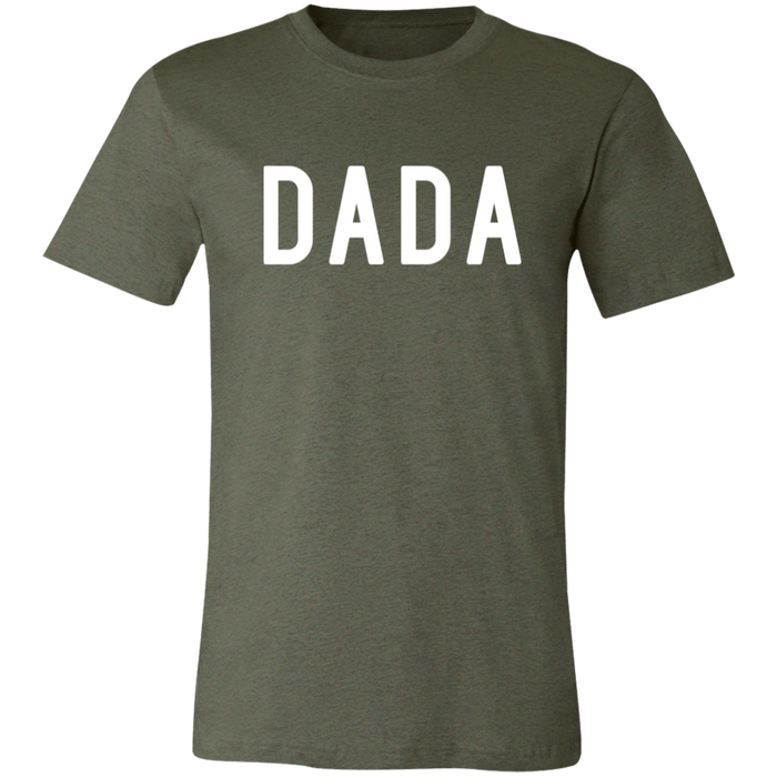 DADA graphic t-shirt in Heather Military Green