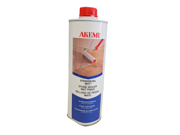 Damaged - Stone Sealer Matte Finish - 1 Liter-Akemi-Atlas Preservation