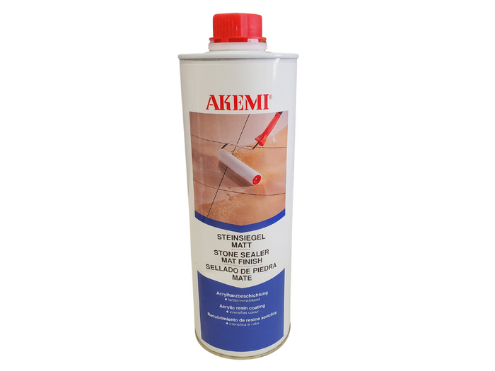 Damaged - Stone Sealer Matte Finish - 1 Liter-Akemi-Atlas Preservation