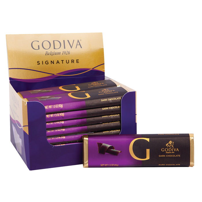 Dark Chocolate G by Godiva Bars - 20ct