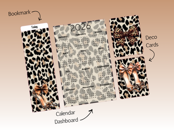 Dash Bundle | A5 Rings | Leopard