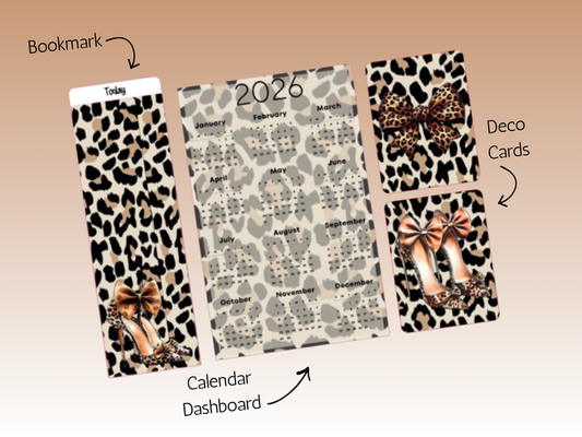 Dash Bundle | A5 Rings | Leopard