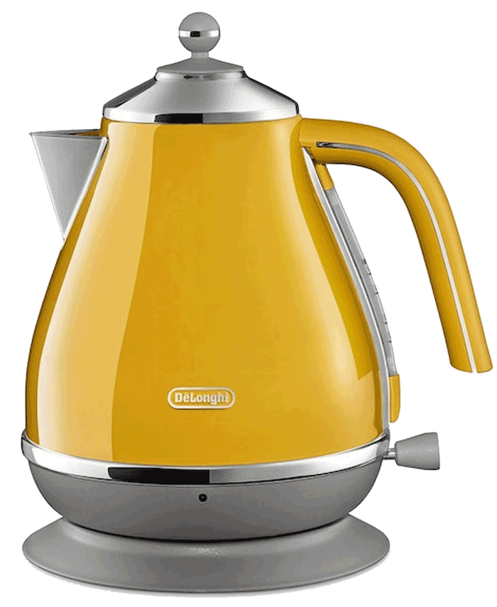 DeLonghi Icona Capitals Kettle Yellow KBOC3001.Y