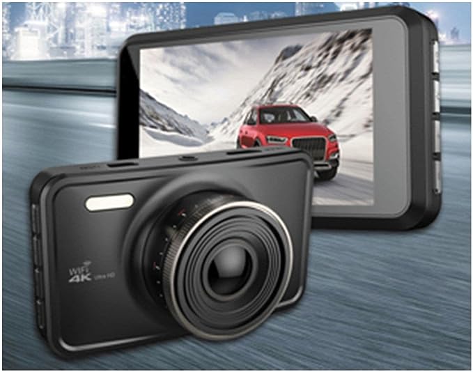 DENVER 4K GPS CAR DASHCAM WITH 3" LCD SCREEN