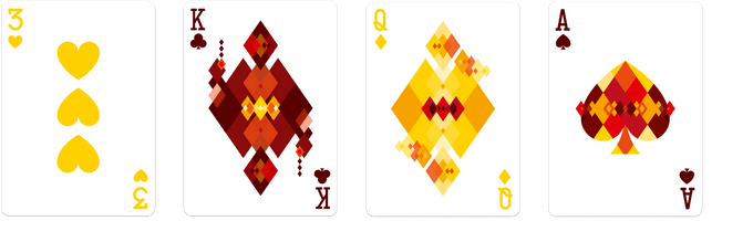 Diamon No.5 Playing Cards by The Dutch Card House Company