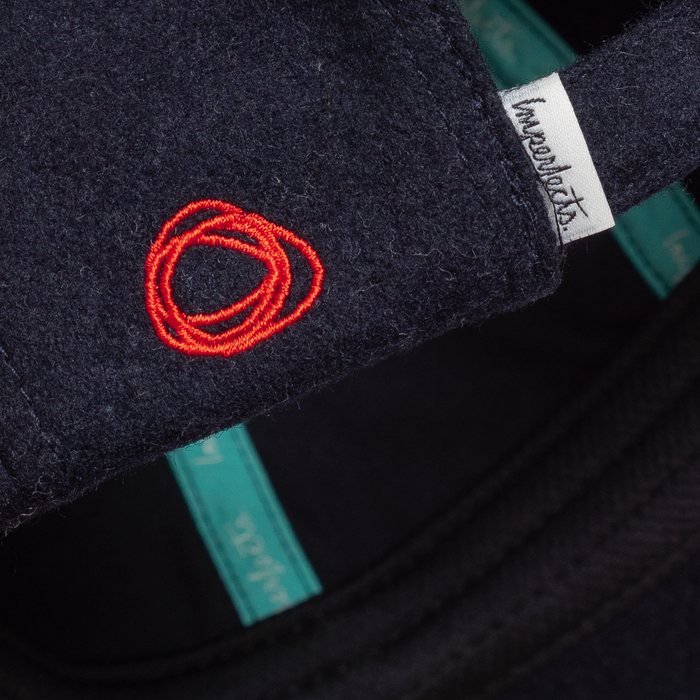 Directors Cap in Winter-blend Wool