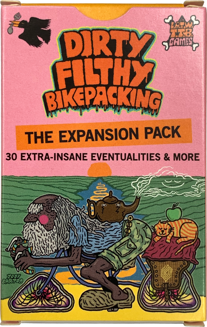 Dirty Filthy Bikepacking Board Game Expansion Pack