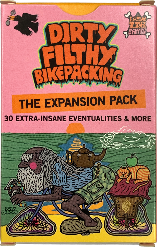 Dirty Filthy Bikepacking Board Game Expansion Pack