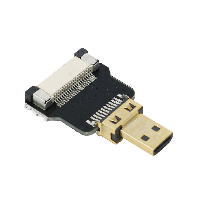 DIY HDMI Cable Parts - Straight Micro HDMI Plug by The Pi Hut - The Pi Hut