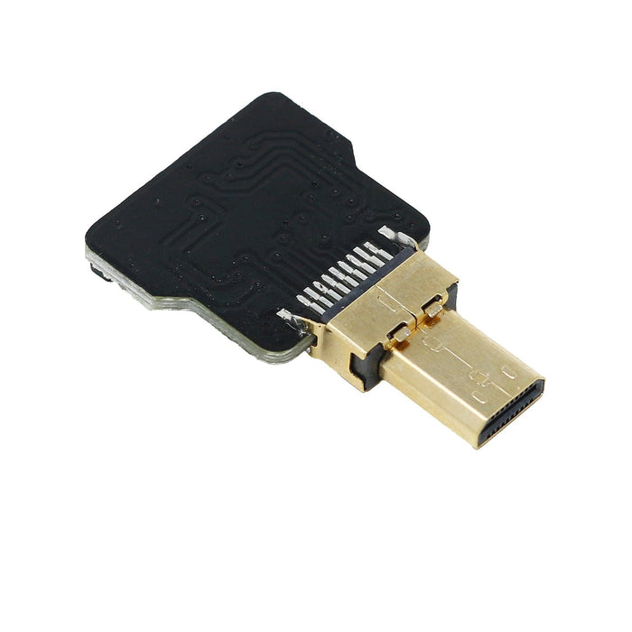 DIY HDMI Cable Parts - Straight Micro HDMI Plug by The Pi Hut - The Pi Hut