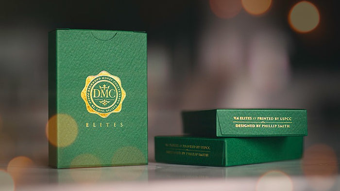 DMC Elites: Marked Deck (Forest Green) Playing Cards by DMC