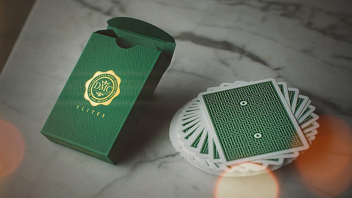 DMC Elites: Marked Deck (Forest Green) Playing Cards by DMC
