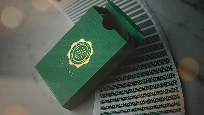 DMC Elites: Marked Deck (Forest Green) Playing Cards by DMC