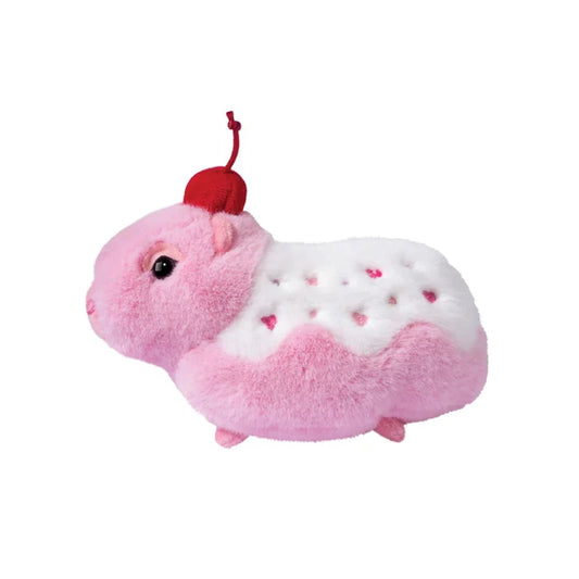 Douglas 7 Inch Valentine Capycake Capybara Plush Toy