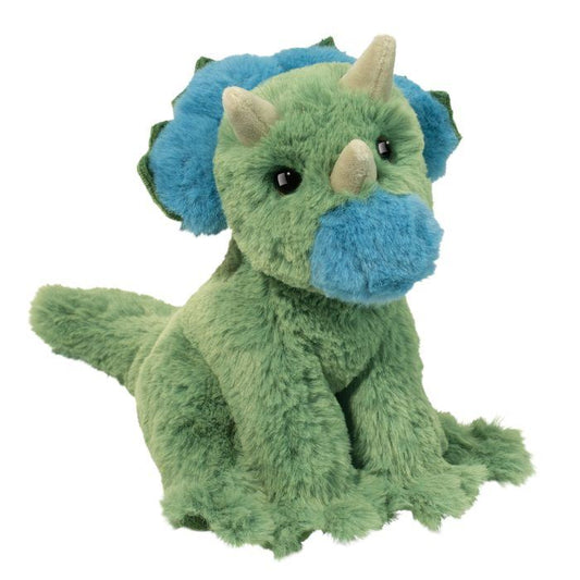 Douglas 8 Inch Roarie the Green Dinosaur MINI Soft Plush Toy