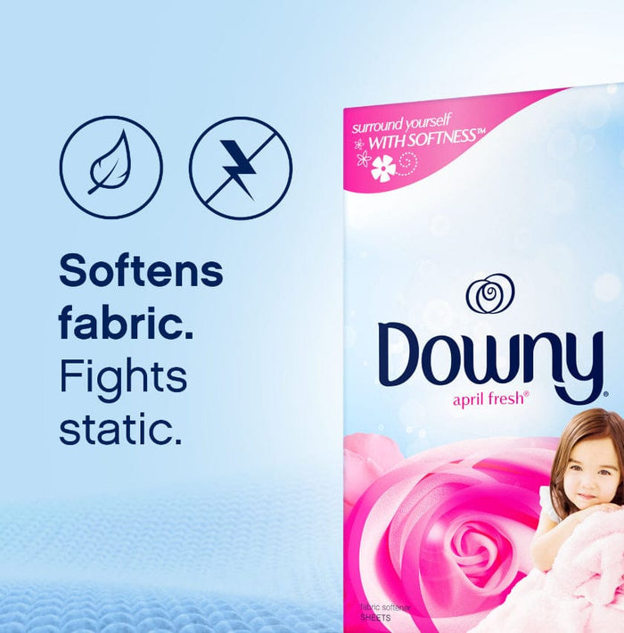 DOWNY FABRIC SOFTENER DRYER SHEETS APRIL FRESH 34CT - DFSDSAF34CT Pie's Variety Store