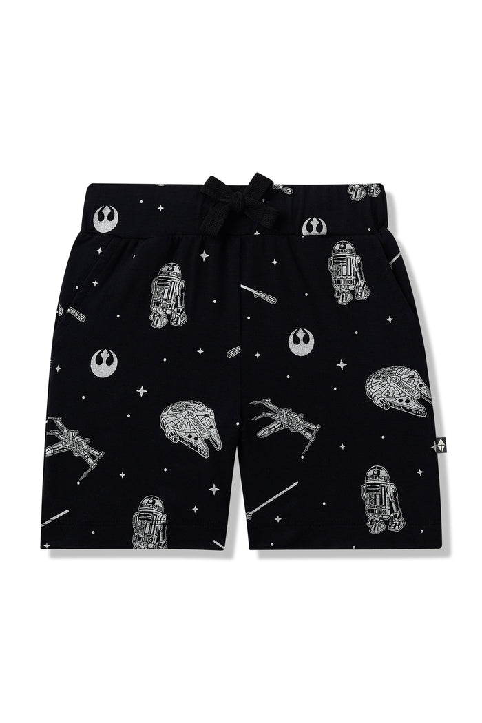 Product photo of the Drawstring Short in STAR WARS™ on a white background