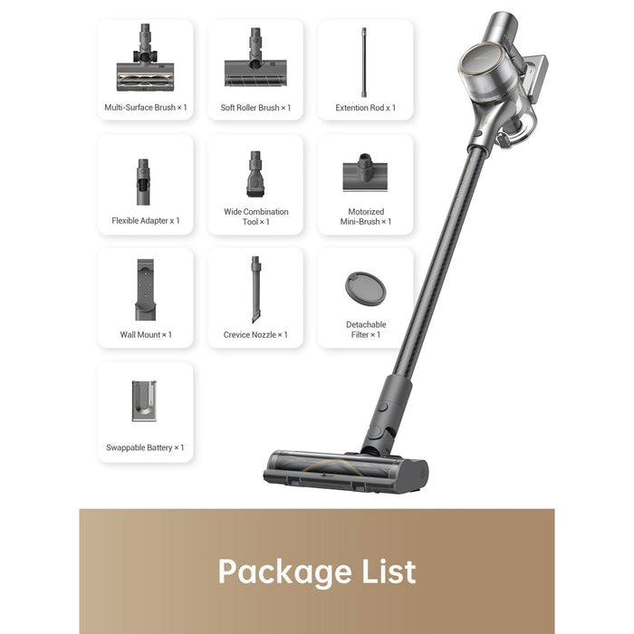 Dreame R20 Cordless Stick Vacuum with LED Dust Detection | VTV97A Dreame Vacuum Cleaner Euronics Ireland