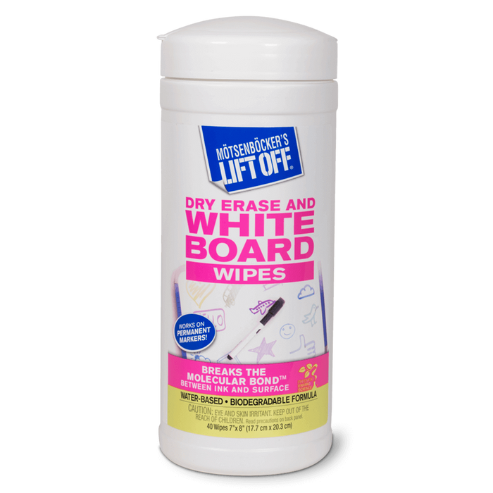 Dry Erase & White Board Wipes (40 pack)-Motsenbocker's Lift Off-Atlas Preservation