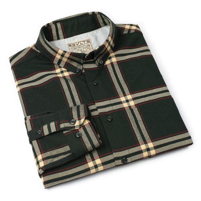 RSVLTS RSVLTS Flannel Long Sleeve Dwayne "The Plaid" Johnson – BorlandFlex™ Long Sleeve Flannel Dwayne "The Plaid" Johnson – BorlandFlex™ Long Sleeve Flannel