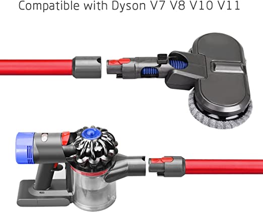 DYSON Electric Polishing Mopping Head For DYSON V7 V8 V10 V11 V15 Compatible Vacuum Cleaner Mop Attachment