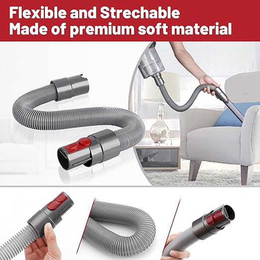 Dyson Quick Release Extension Hose V7, V8, V10, V11, V12 & V15 Models 967764-01 Compatible