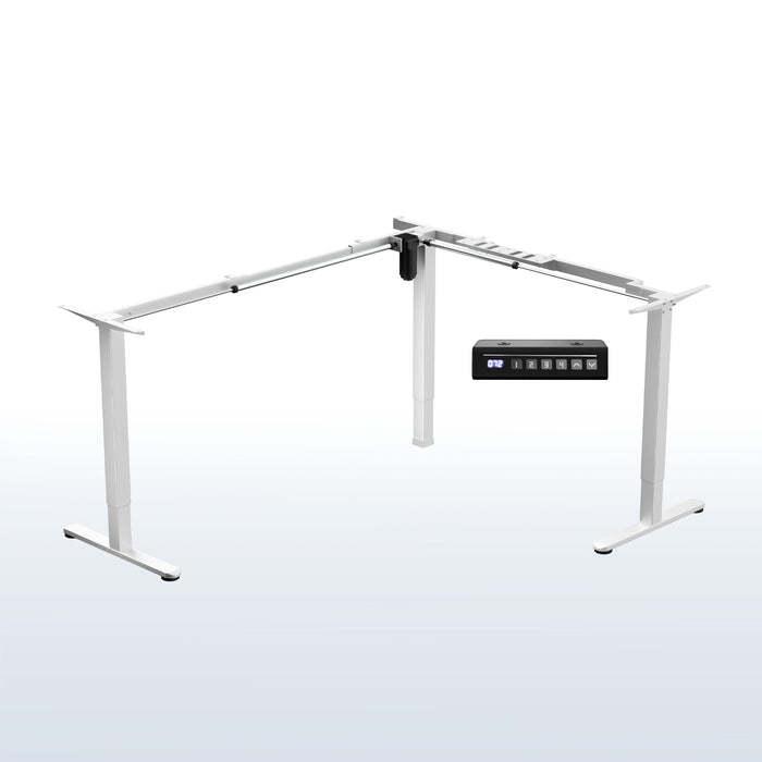 White / 74" to 78" Main Desk