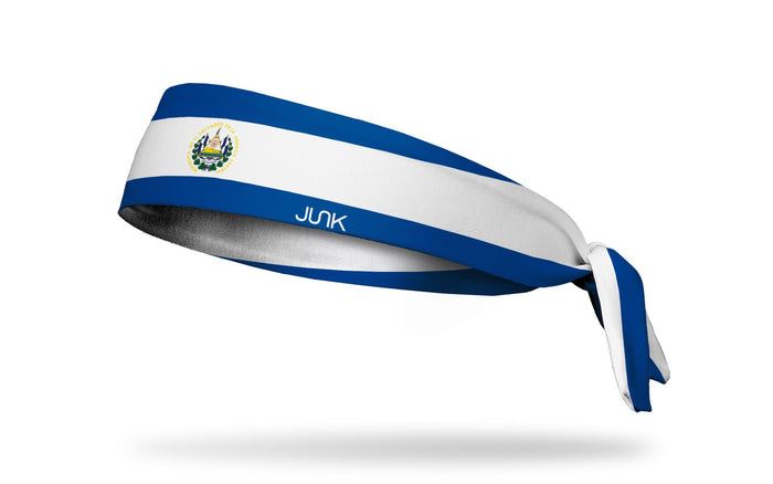 El Salvador Flag Flex Tie Headband - View 1